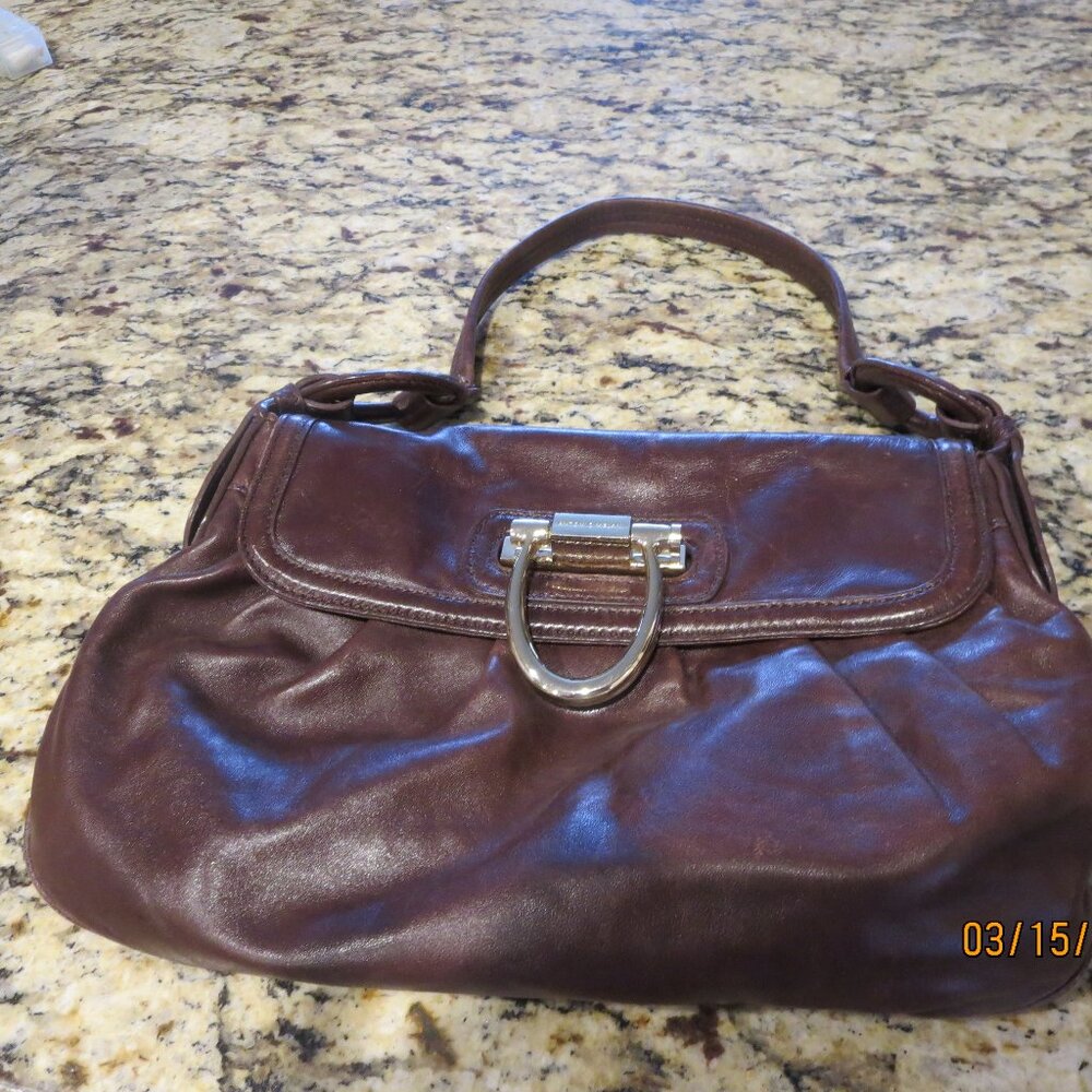 ANTONIO MELANI Dark Brown Purse Bag